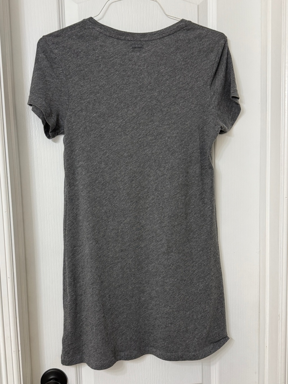 La senza casual grey short sleeve T-shirt dress size M - Picture 5 of 5